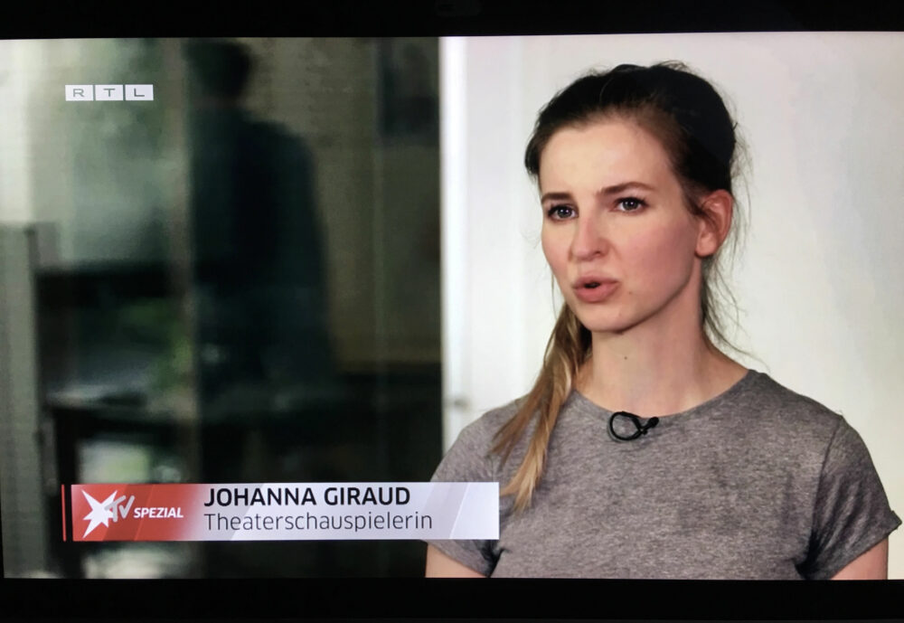 Auftritt bei Stern TV – Johanna Giraud